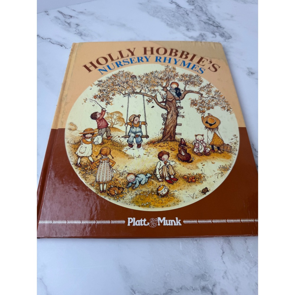 Vintage Holly Hobbies Nursery Rhymes Plat & Munk Book 1977